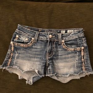 Miss Me size 27 Denim Shorts